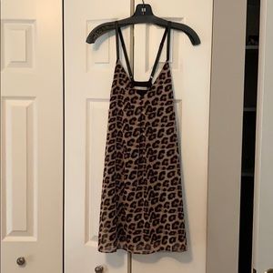 Alice and Olivia leopard dress